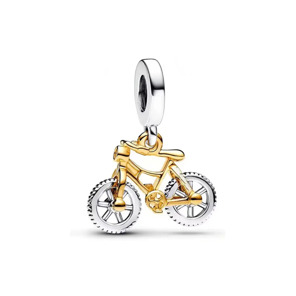 Hot Selling Christmas Santa 925 Silver Charm Bead Fit European Bracelet Bangles Women Necklace Jewelry