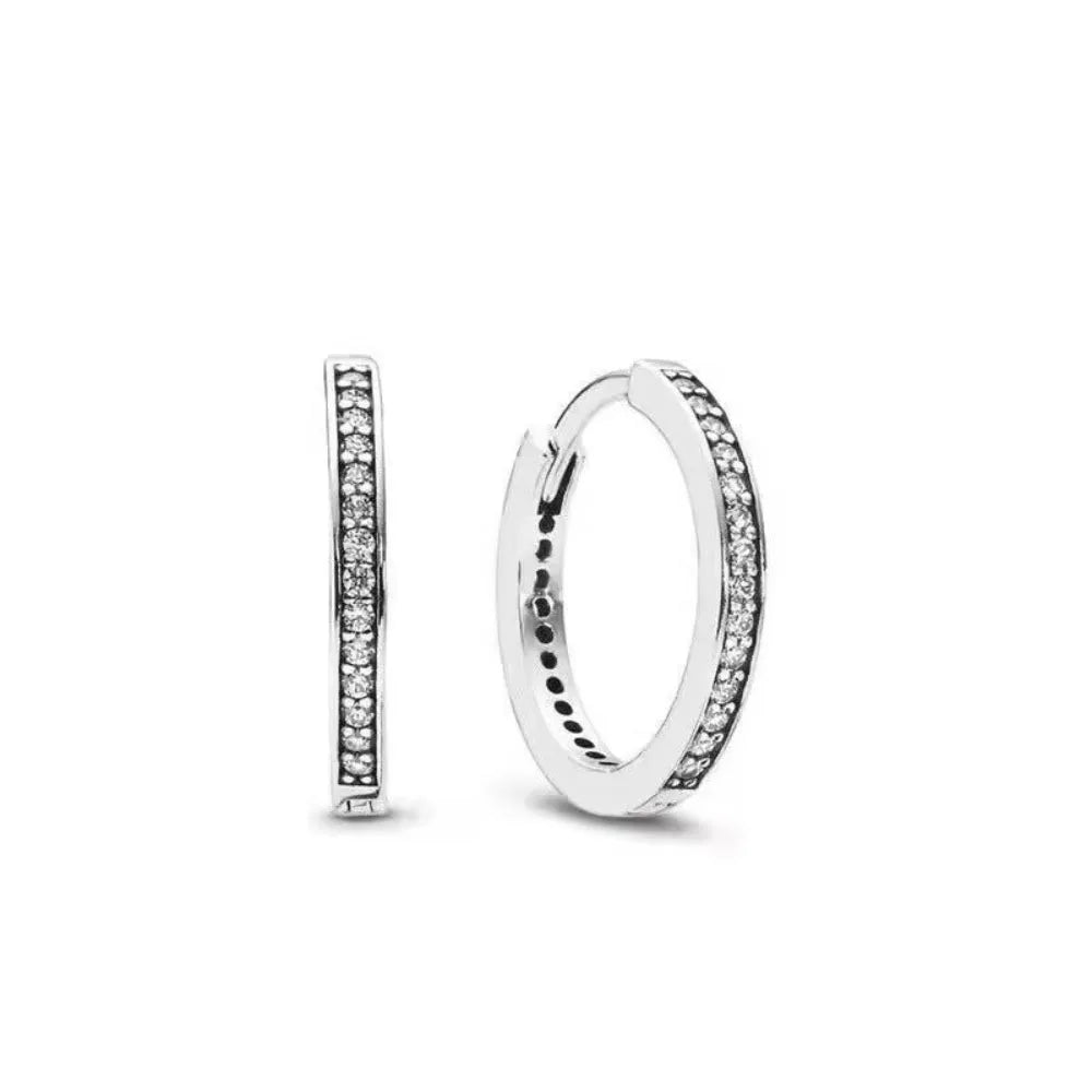 Christmas 925 Silver Daisy Flower Stud Earrings, Fit Women's Festival Exquisite Charm Jewelry Gifts