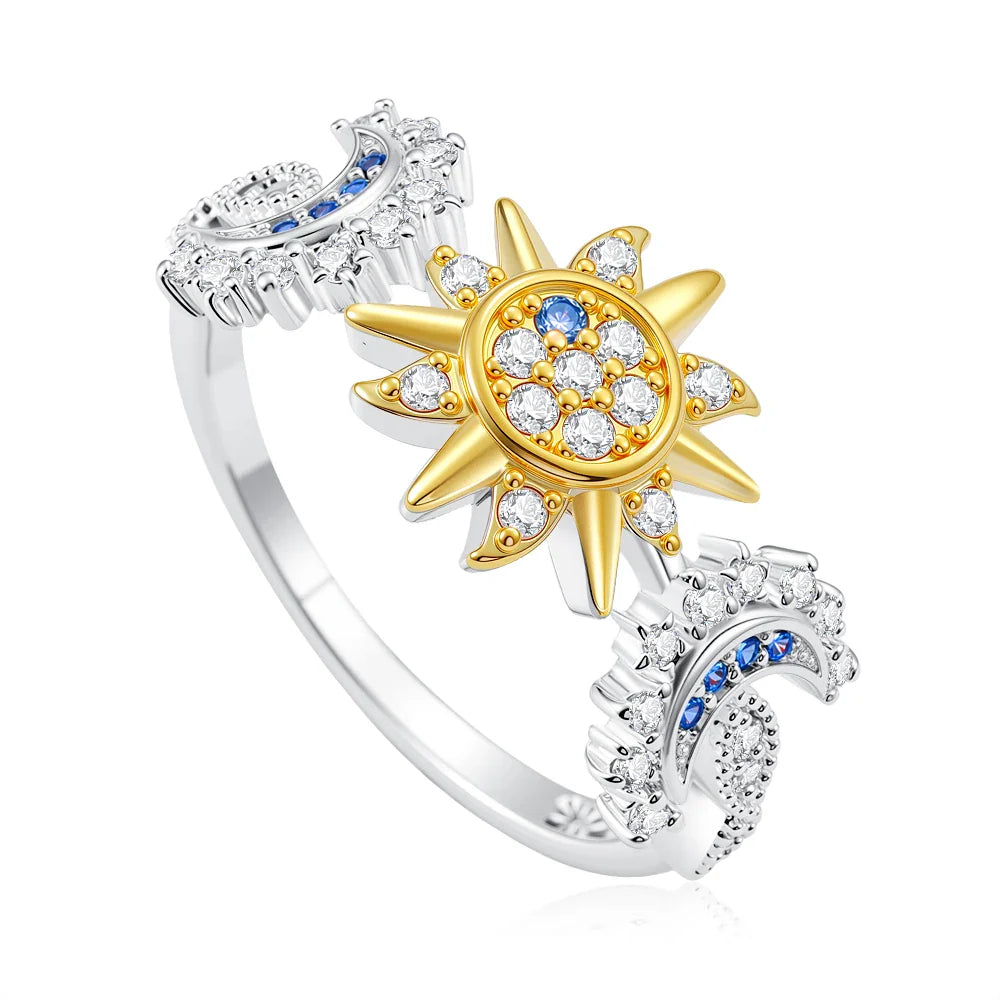 2026 Hot Selling 925 Silver Cute Puppy Flower Elephant Clover Ring Suitable for Wedding Rings, Jewelry Gifts