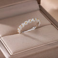 Vintage Daisy Rings For Women Cute Flower Ring Adjustable Open Cuff Wedding Engagement Rings Female Jewelry Bague