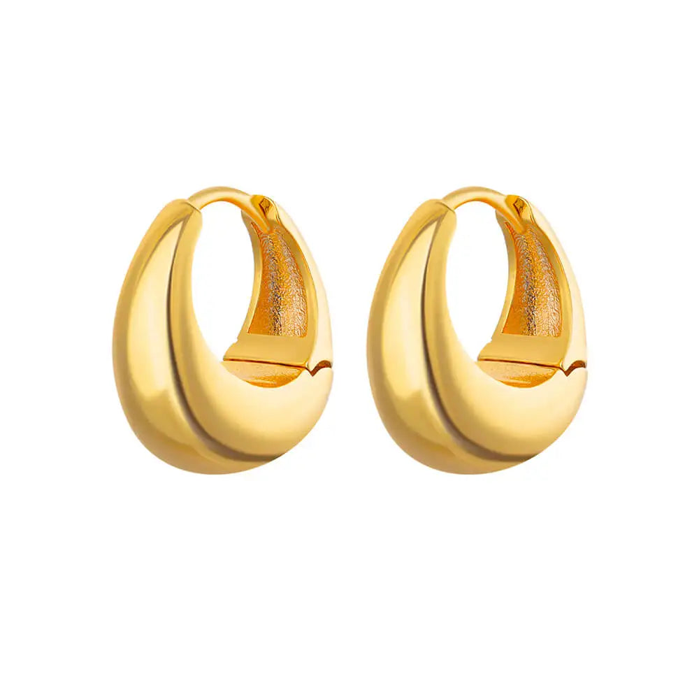 Zircon Star Pendientes Earrings for Women Girl Stainless Steel Gold Color Earring Y2k Wedding Aesthetic Jewelry aretes mujer