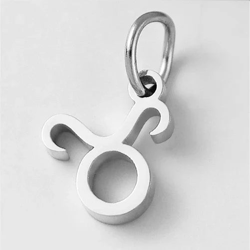 SUNIBI Stainless Steel Star Zodiac Sign 12 Constellation Pendant Accessories for Necklace Women Man Jewelry Gifts Wholesale