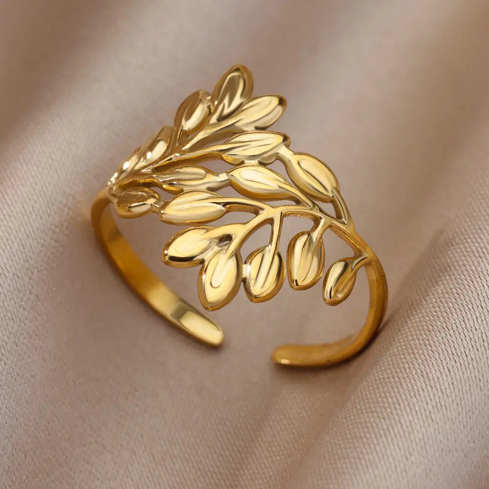Zircon Stone Rings for Women Stainless Steel Gold Color 2024 New Trend Wedding Ring Jewelry Gift bague femme anillos mujer