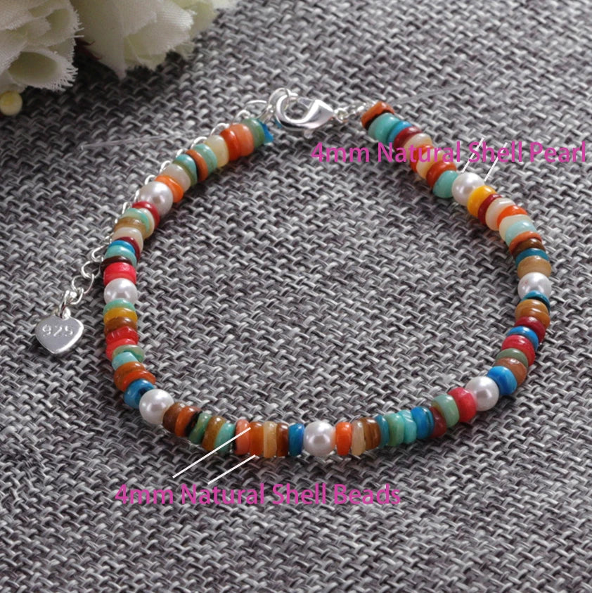 925 Sterling Silver Star Bead Bracelet For Women Fragmented Silver Sweet Romantic Versatile Trend Jewelry Gifts Dropshipping