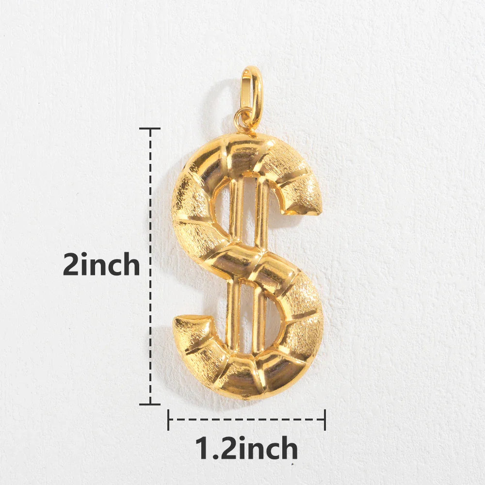 Hot Selling Pendant Africa Map Pendant Necklace Women Men Gold Plated Wholesale Fashion Stackable Jewelry Daily Wear Party Gift