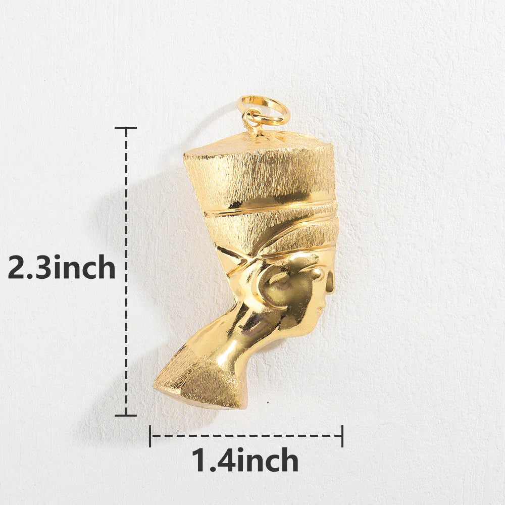 Hot Selling Pendant Africa Map Pendant Necklace Women Men Gold Plated Wholesale Fashion Stackable Jewelry Daily Wear Party Gift