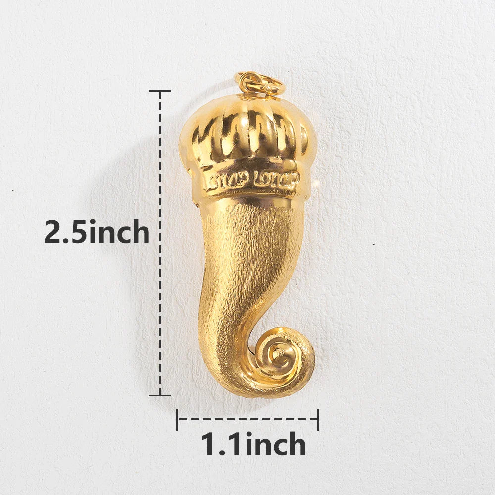 Hot Selling Pendant Africa Map Pendant Necklace Women Men Gold Plated Wholesale Fashion Stackable Jewelry Daily Wear Party Gift