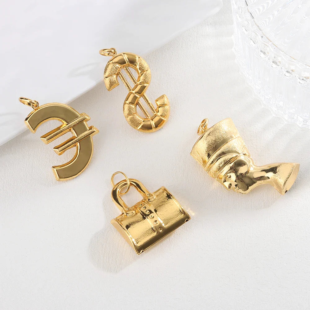 Hot Selling Pendant Africa Map Pendant Necklace Women Men Gold Plated Wholesale Fashion Stackable Jewelry Daily Wear Party Gift